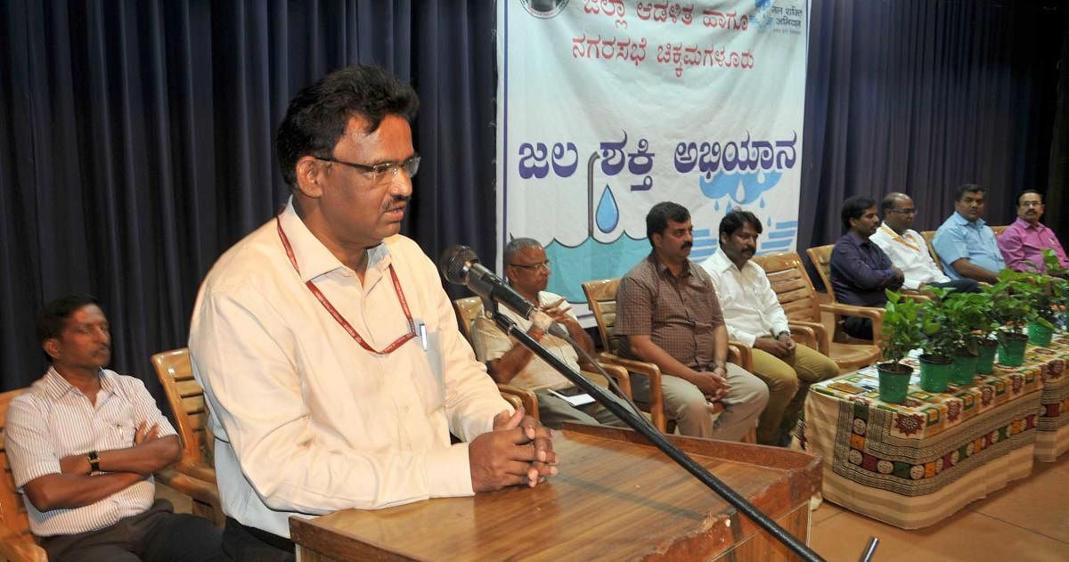 'Give priority to rainwater harvesting'