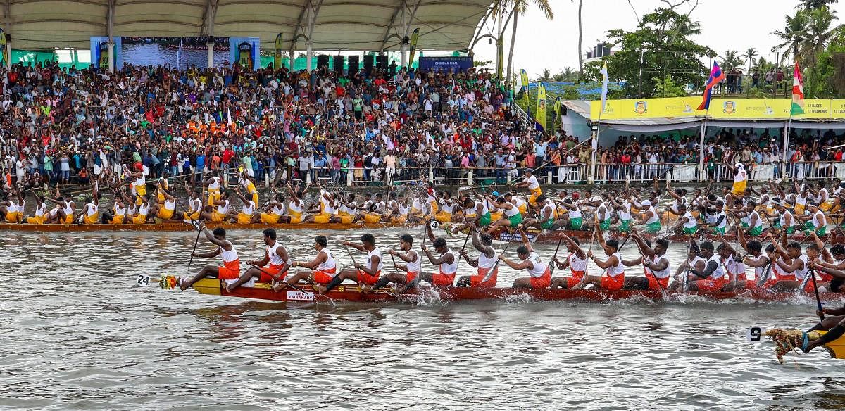Kerala's 12-week long 'snake boat' race league begins