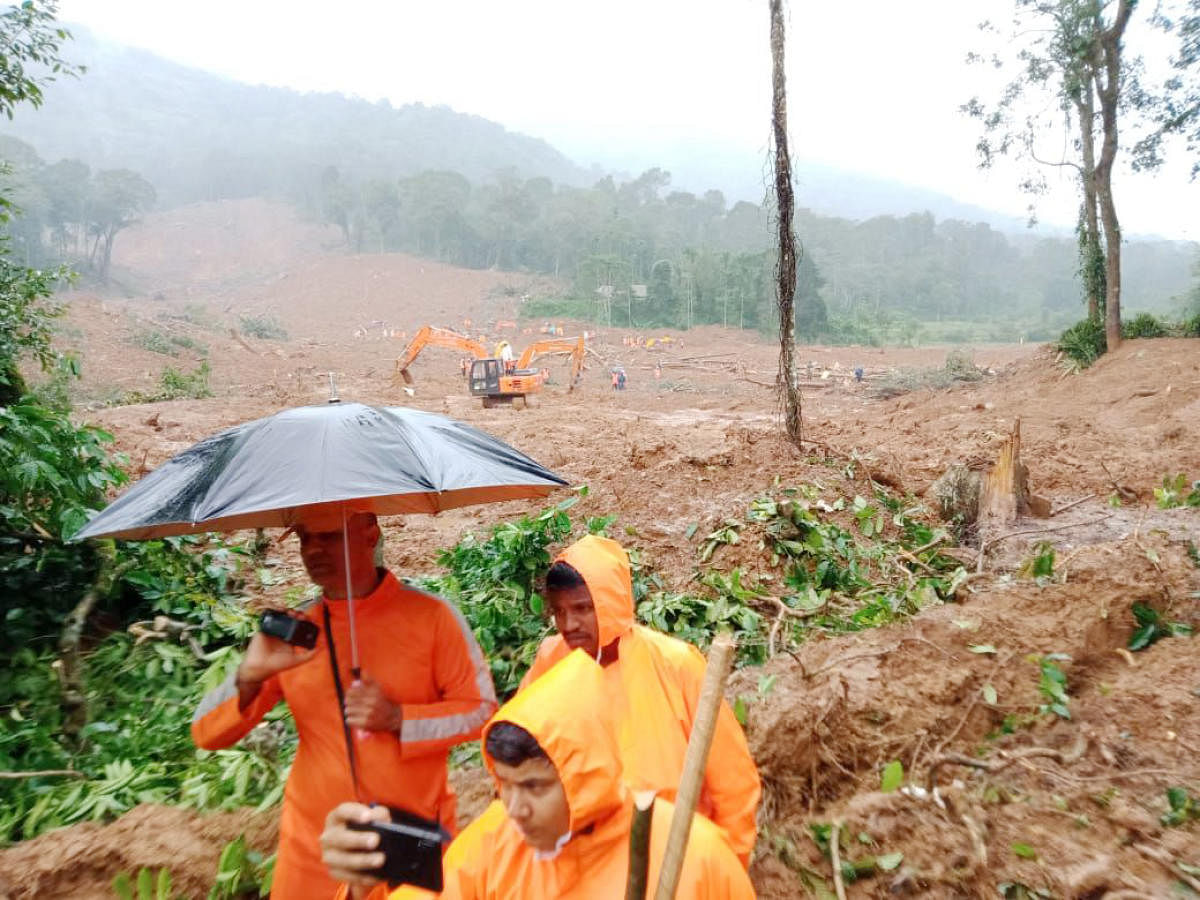 Landslide: Body search ops stalled temporarily at Thora