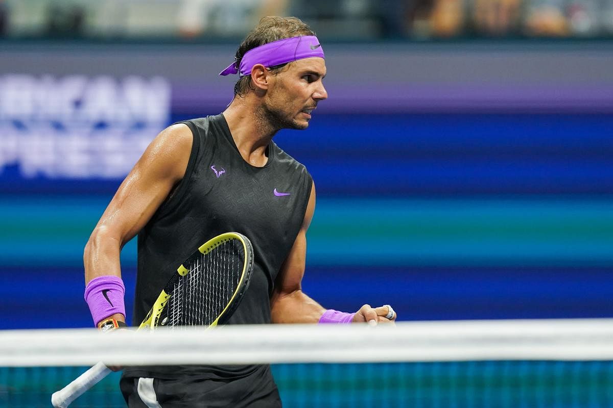 Nadal reigns in clash of former US Open champs