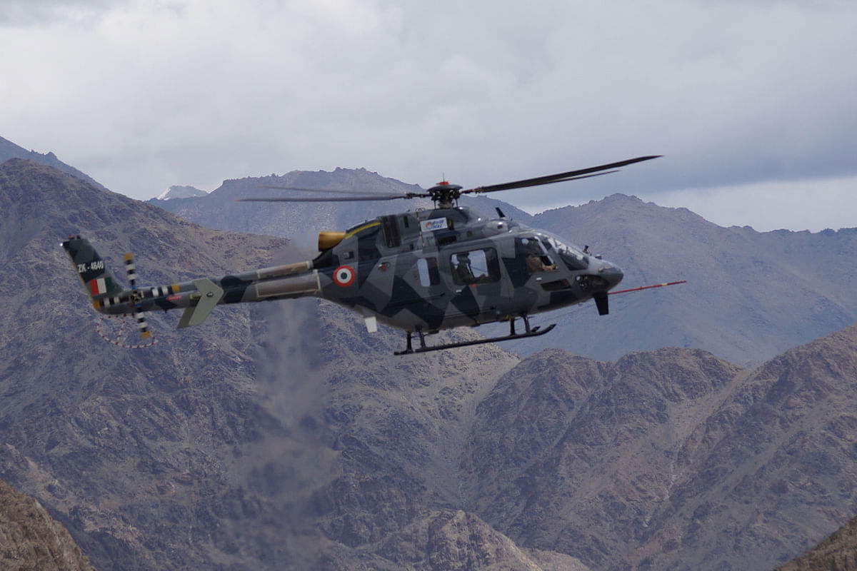 HAL’s LUH helicopter clears altitude test in Himalayas