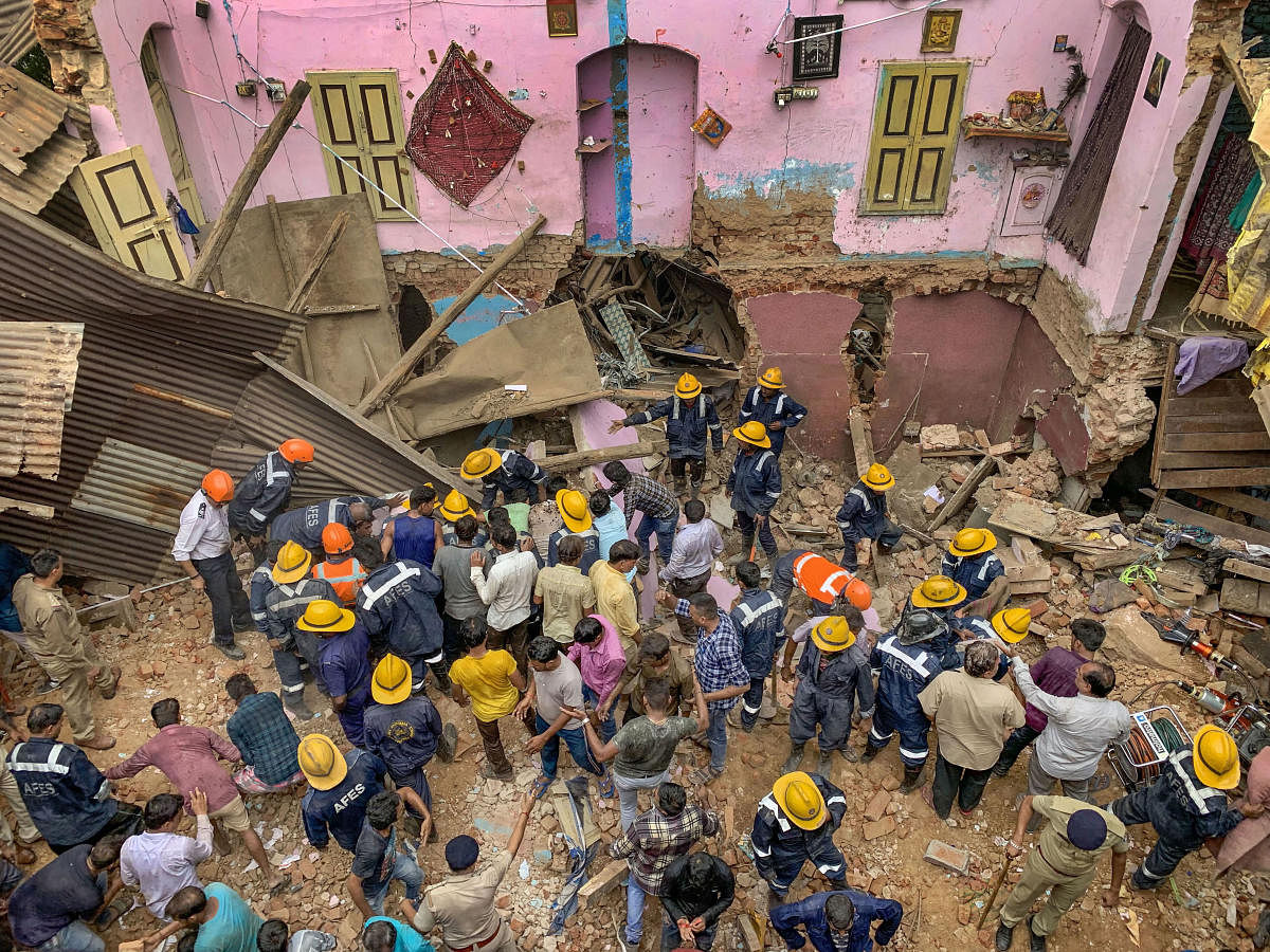 Residential building collapses in Ahmedabad; 2 killed