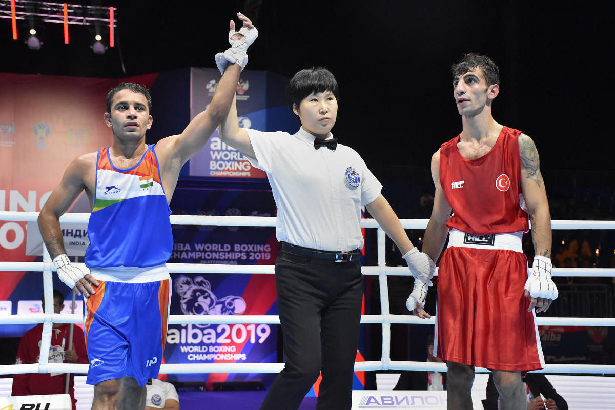 Boxing World Champs: 4 Indians march into quarterfinals