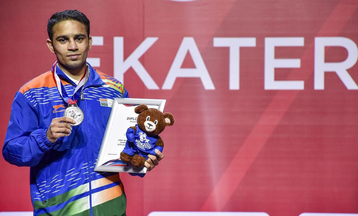 Panghal wins silver at world championships