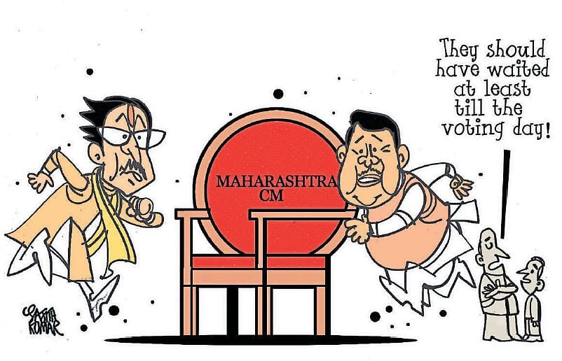 Shiv Sena, BJP tussle at Maharashtra