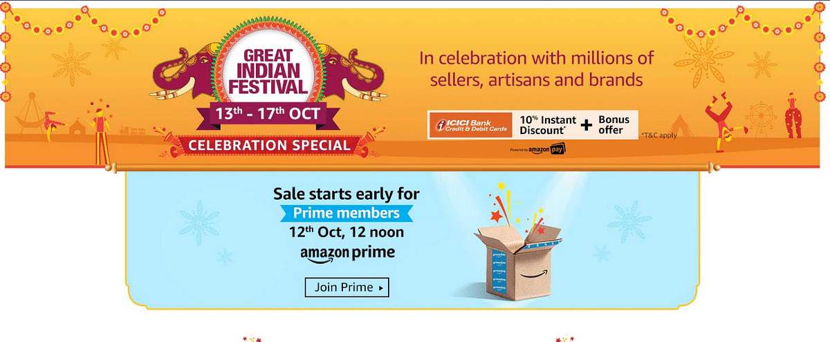 Amazon Great Indian Festival sale coming back next week