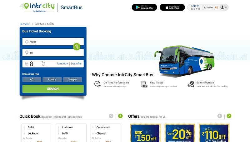 RailYatri to expand intercity bus operations