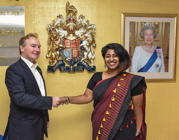 Bengaluru student city’s top British diplomat for a day