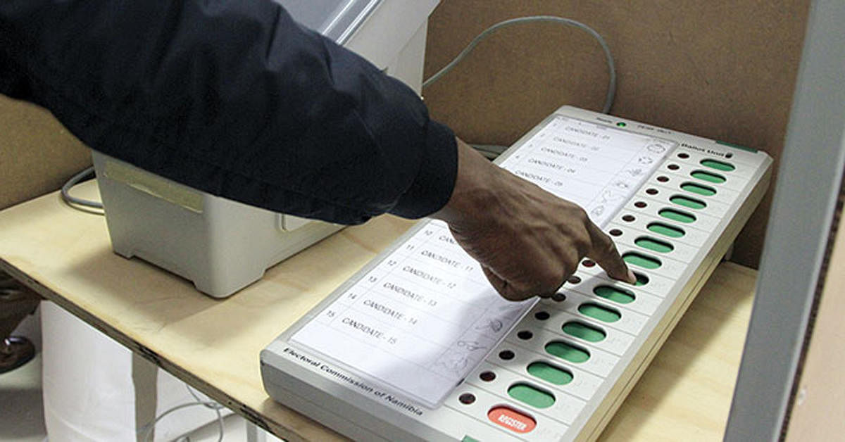 Re-polling underway in five booths in Haryana