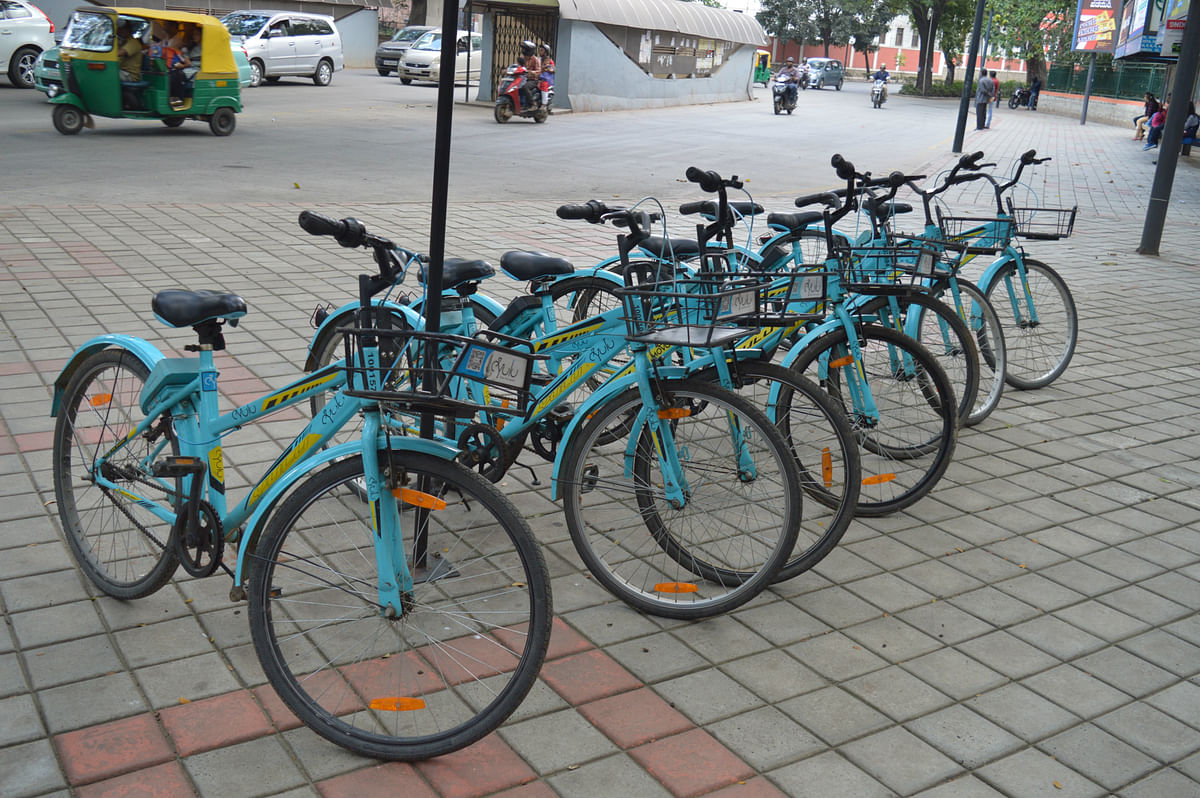 Bengaluru's cycling plans huffing and puffing