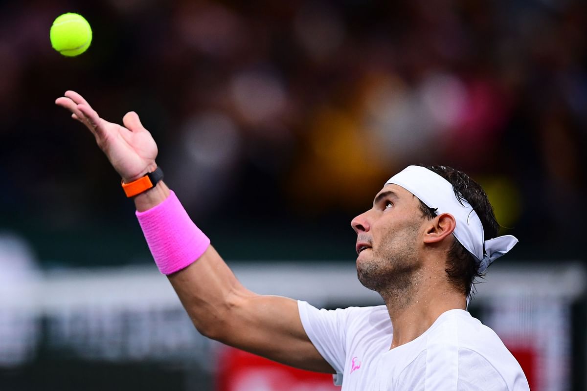 Nadal edges closer to maiden Paris Masters title