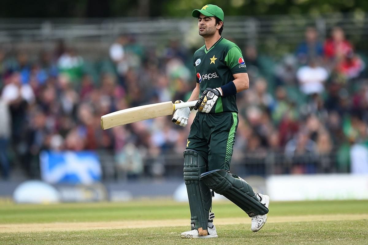 Shehzad fined 50% match fee for ball trophy tampering