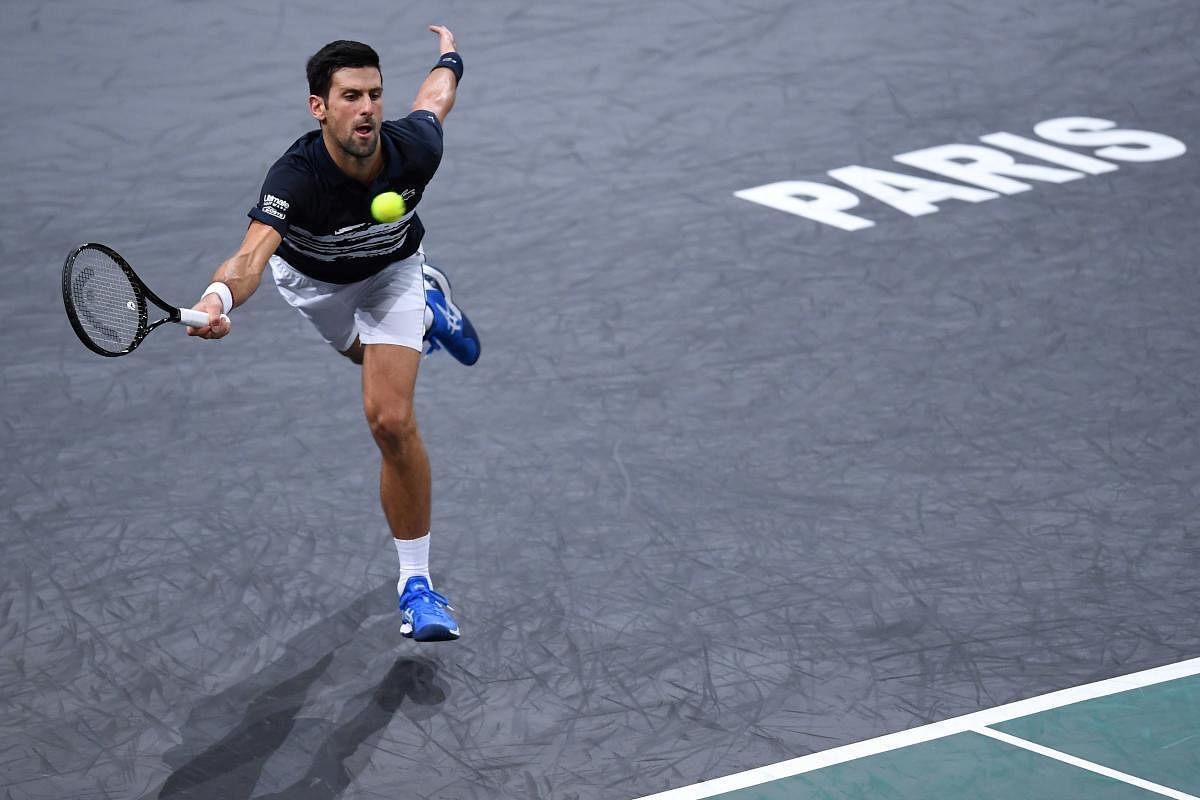 Djokovic crushes Tsitsipas to reach semi-final in Paris