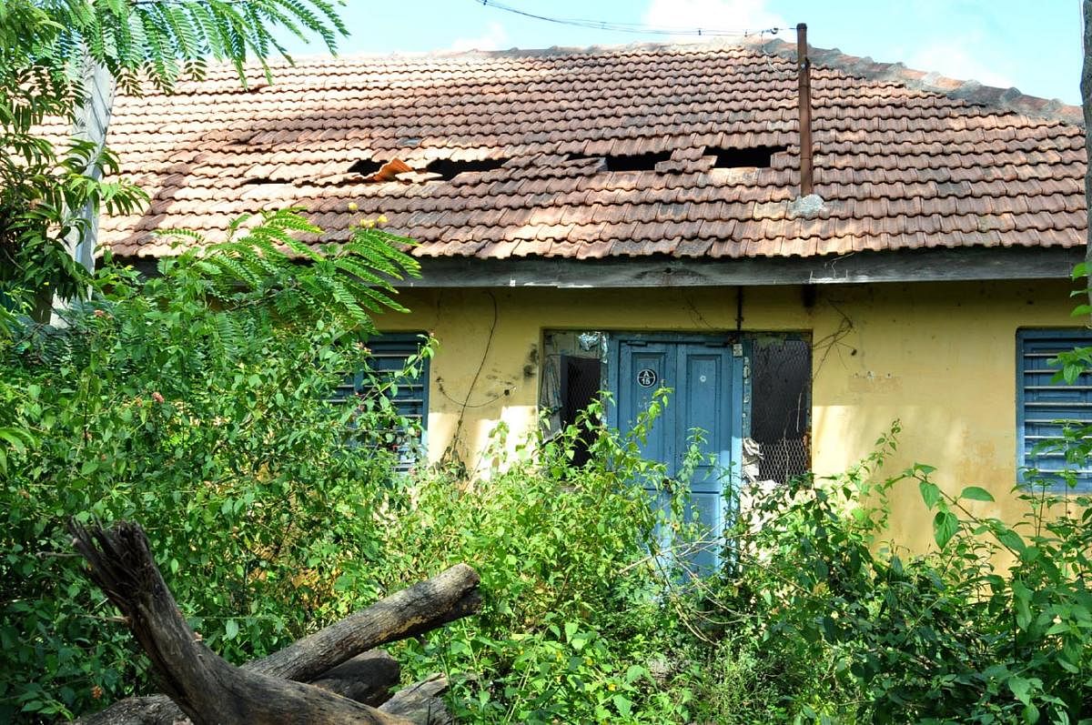Ramanahalli police quarters in deplorable condition