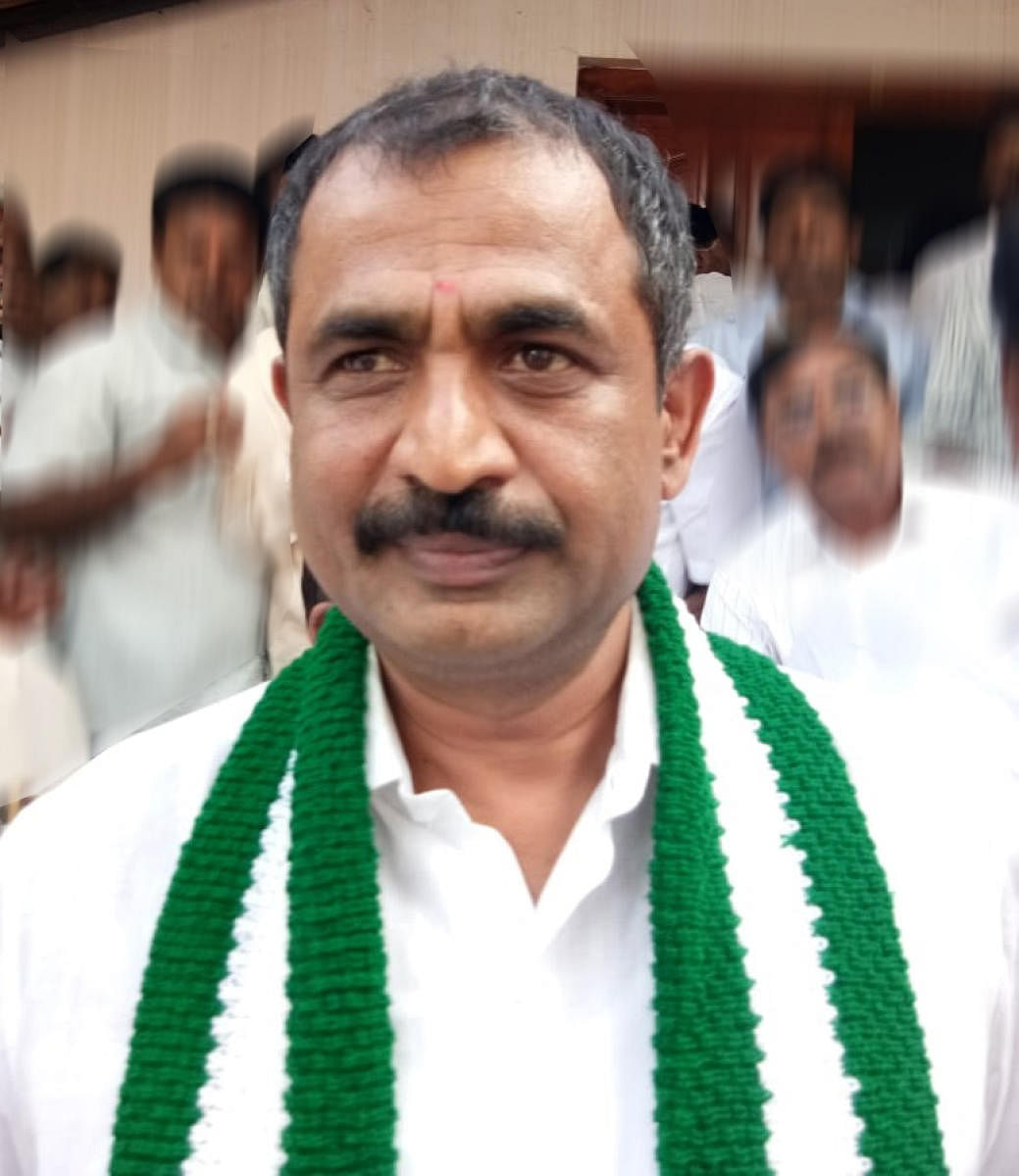 HDK kin Radhakrishna is JD(S) candidate in CB'Pur