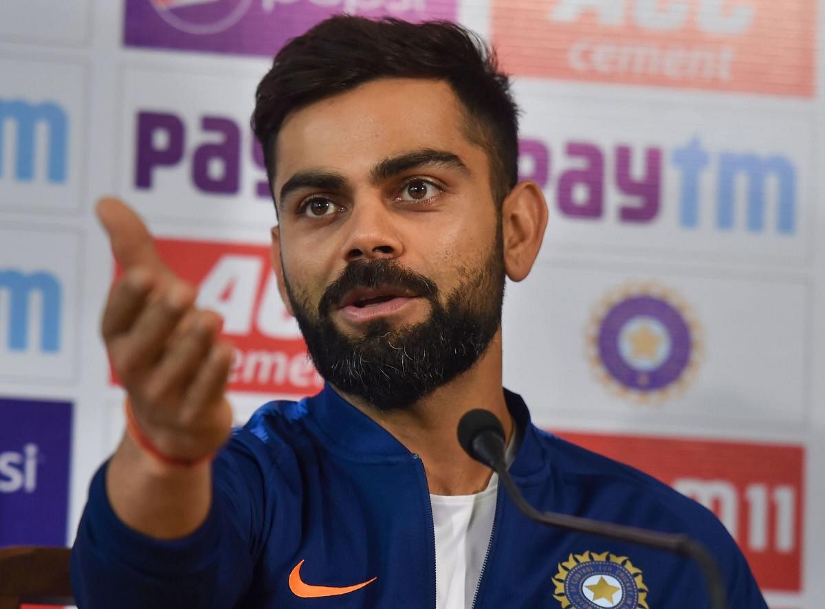 India's captain Kohli hopes day-night Test is 'one-off'