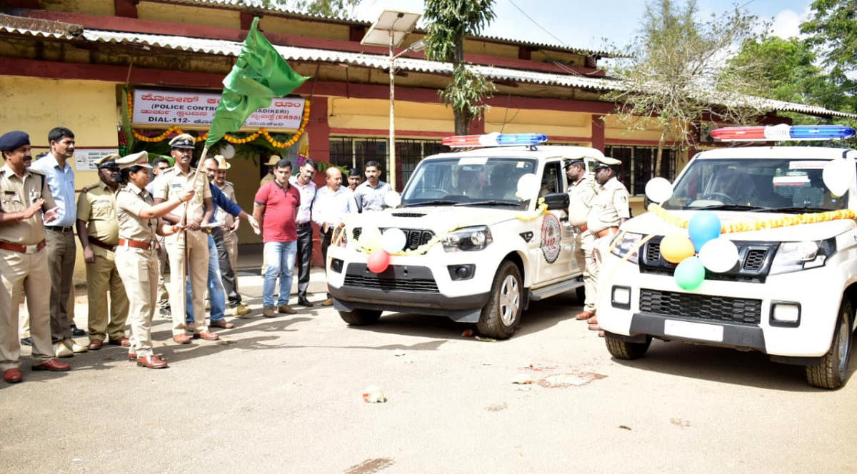 Emergency response vehicles launched in Madikeri