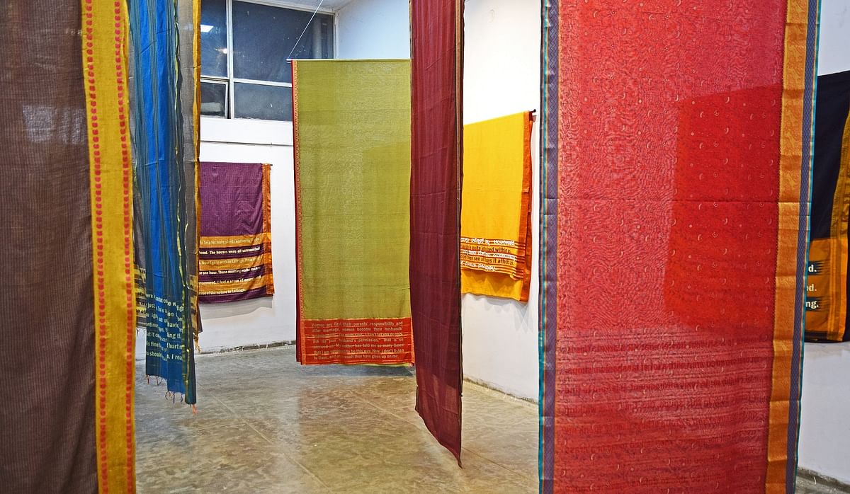 Textile installation to inspire peace and acceptance