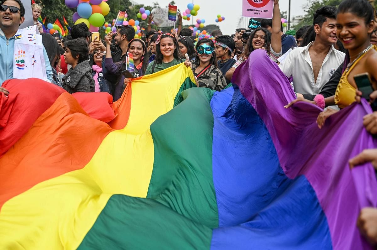 Delhi marched against Trans Bill 2019 on Pride Day