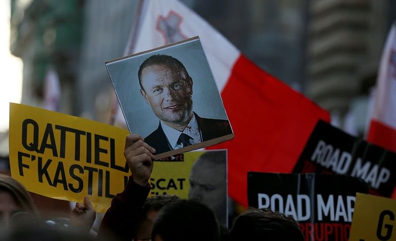 Malta PM to resign amid jounralist murder probe protest