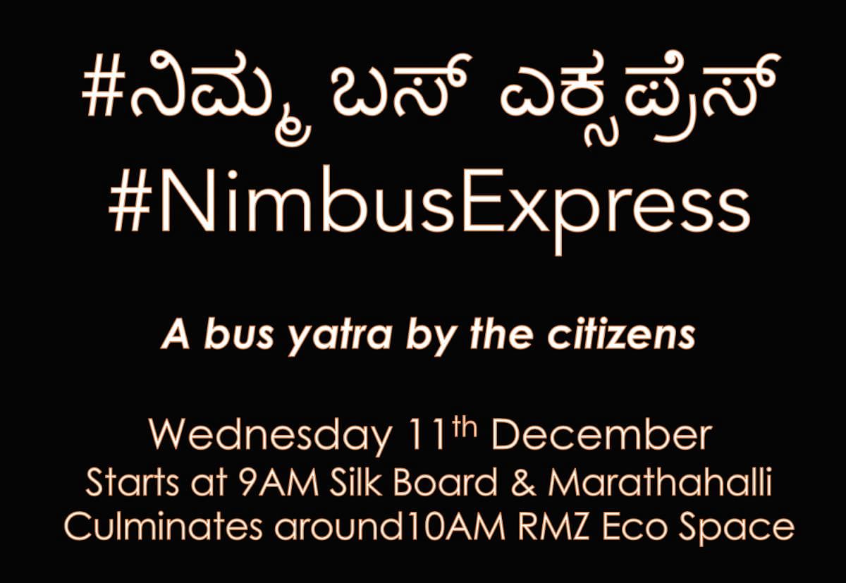 Bus yatra on Dec 11 to promote priority lane