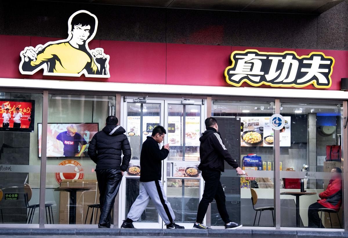 Bruce Lee's daughter sues Chinese fast food chain 