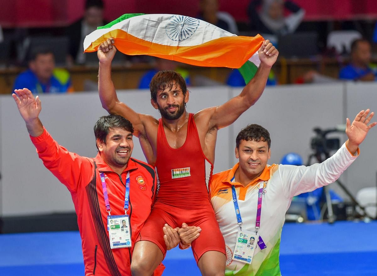 Bajrang loses semis after qualifying for Tokyo Olympics