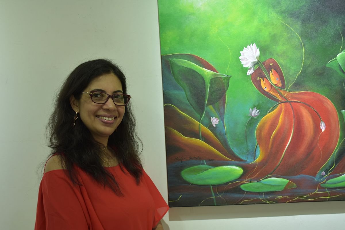 Vidya infuses music in her art