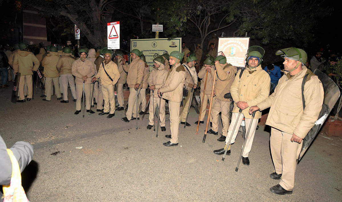 Police remained 'shameful bystander' in JNU: Amnesty