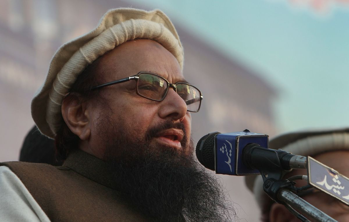 JuD chief Hafiz Saeed pleads not guilty in terror financing cases, says court official