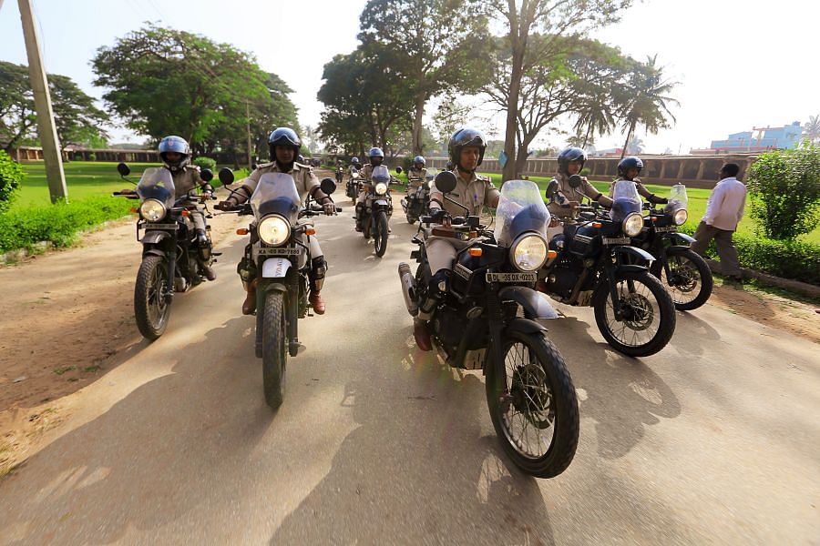 Women motorcycle riding brigade to make Bengaluru safer