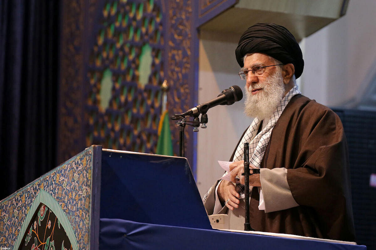 Iran's Supreme Leader Khamenei downplays protests, says Iran foes exploiting plane tragedy