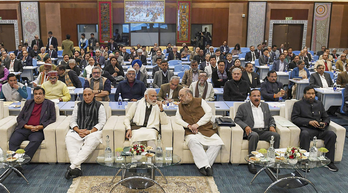 Spread message of development in Jammu and Kashmir: PM Modi tells union ministers