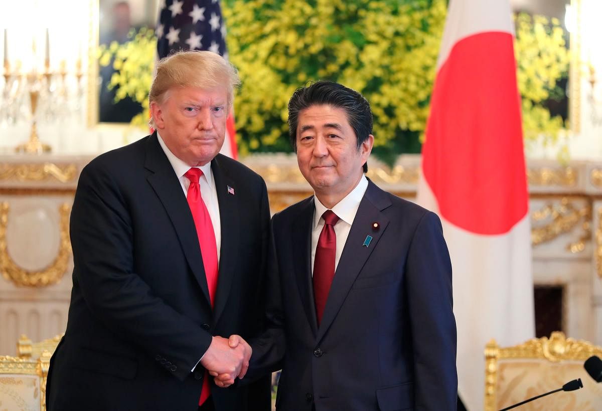 Trump marks U.S.-Japan security pact with call for stronger, deeper alliance