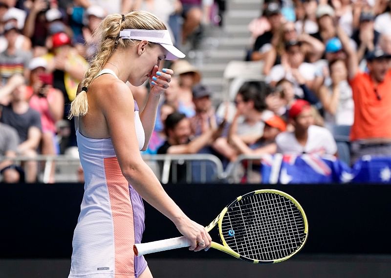 Wozniacki career ends in tears with defeat at Australia