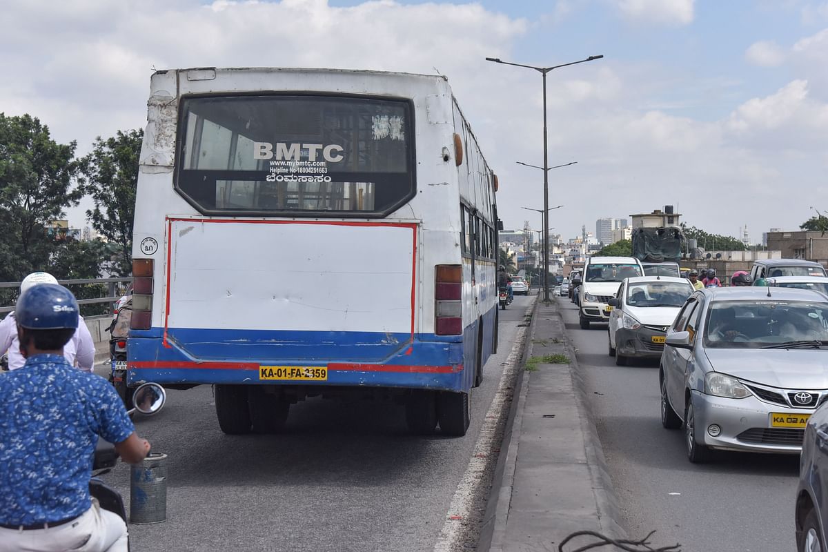 BMTC suspends driver who slapped motorcyclist