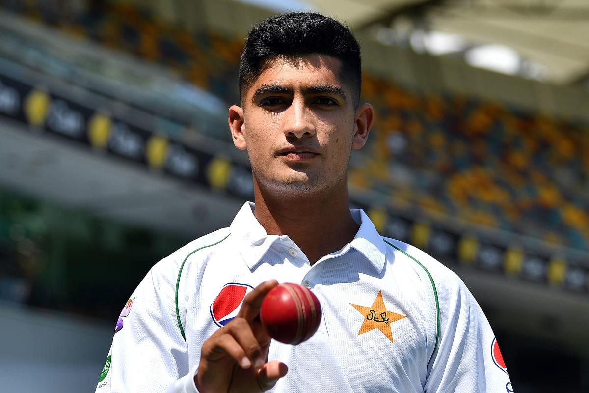 Pakistan's Naseem Shah becomes youngest to take Test hat-trick
