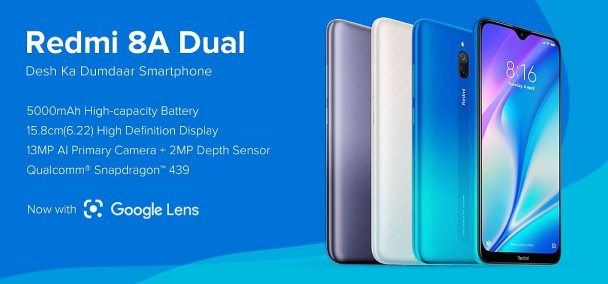 Xiaomi Redmi 8A Dual, Power bank launched in India