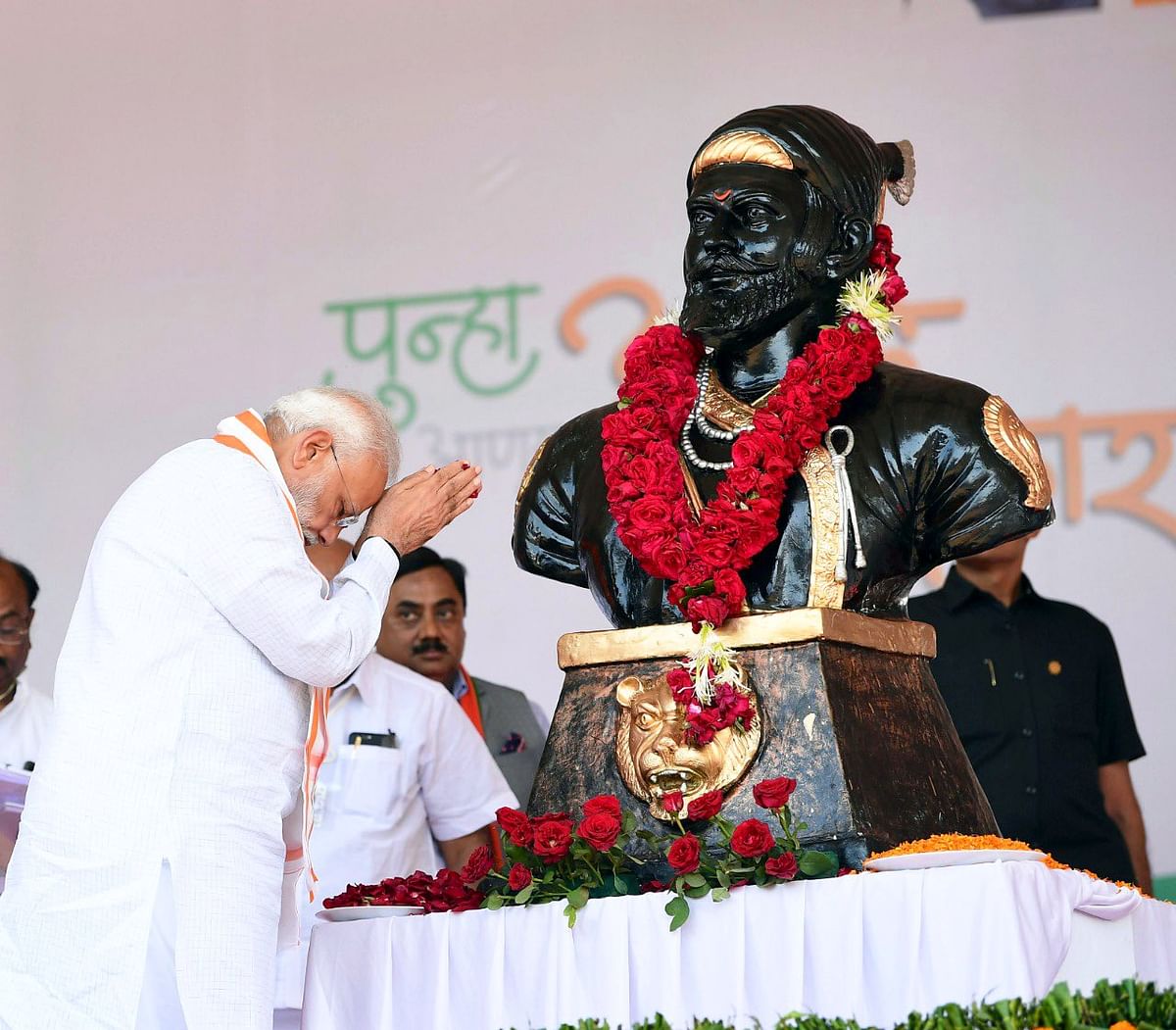 PM pays tributes to Chhatrapati Shivaji Maharaj on his 390th birth anniversary