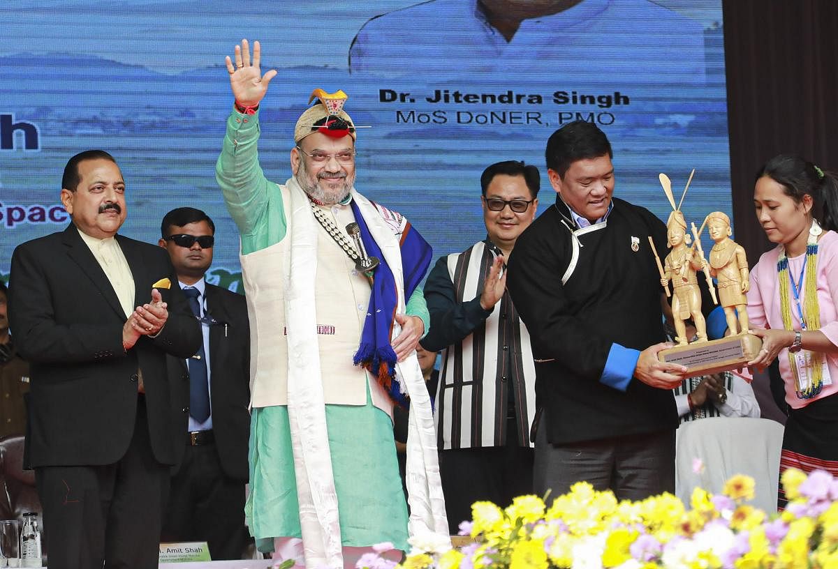 Northeast to be a problem-free region by 2024: Home Minister Amit Shah in Arunachal Pradesh