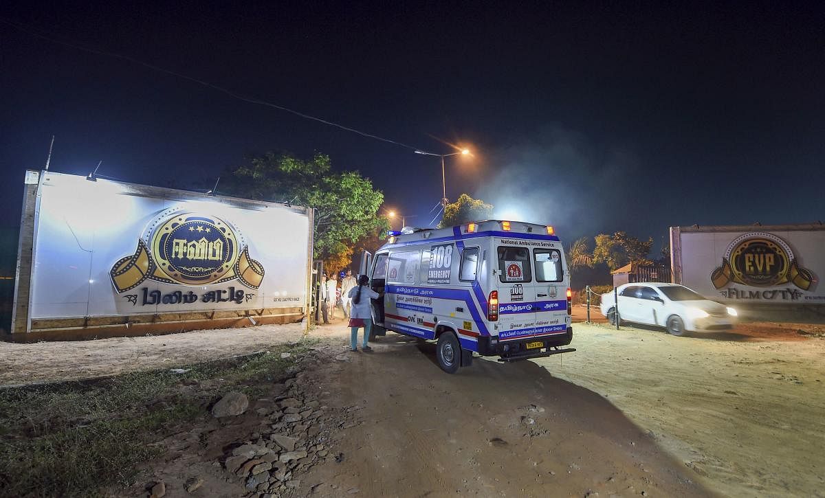 Chennai Police begins probe in crane collapse at Kamal’s shooting