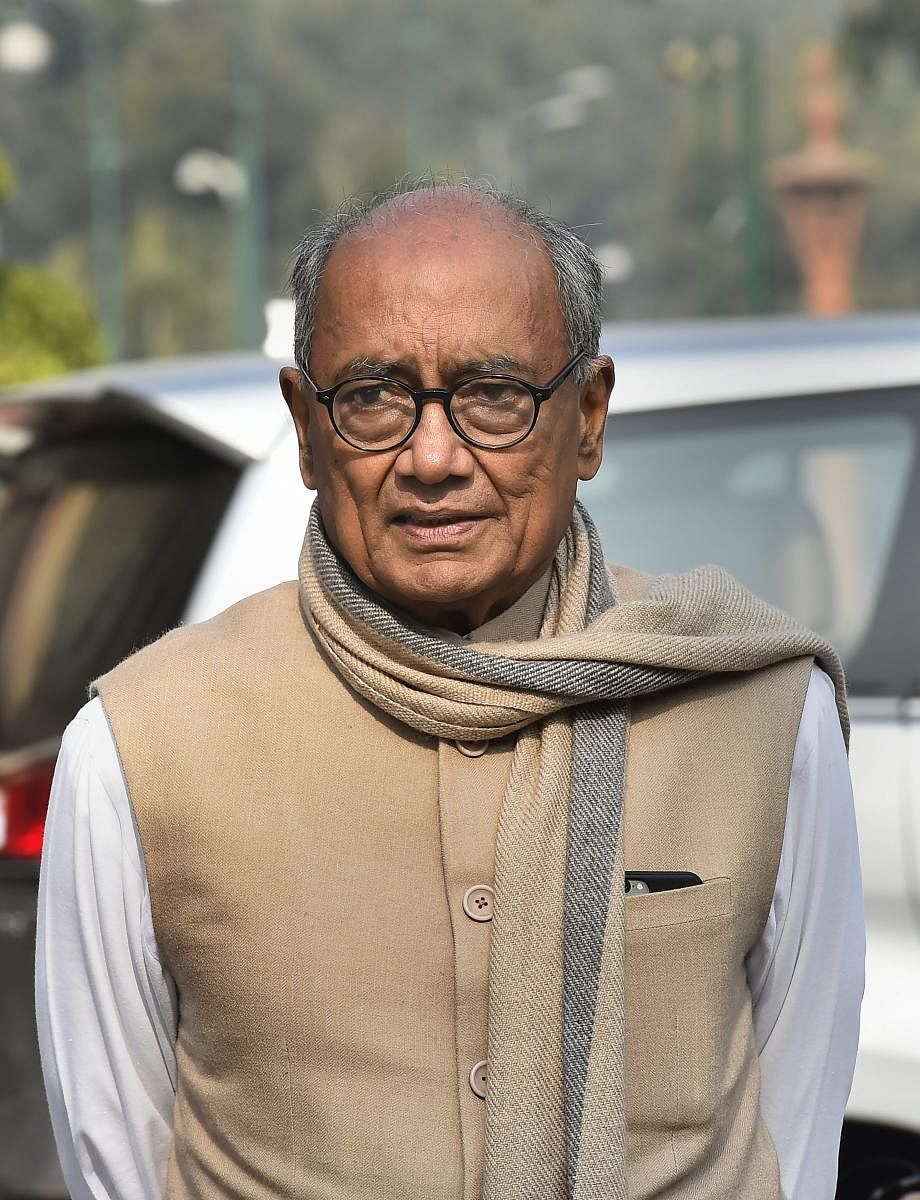Hold dialogue with anti-CAA protesters: Digvijay Singh to PM Modi and Amit Shah