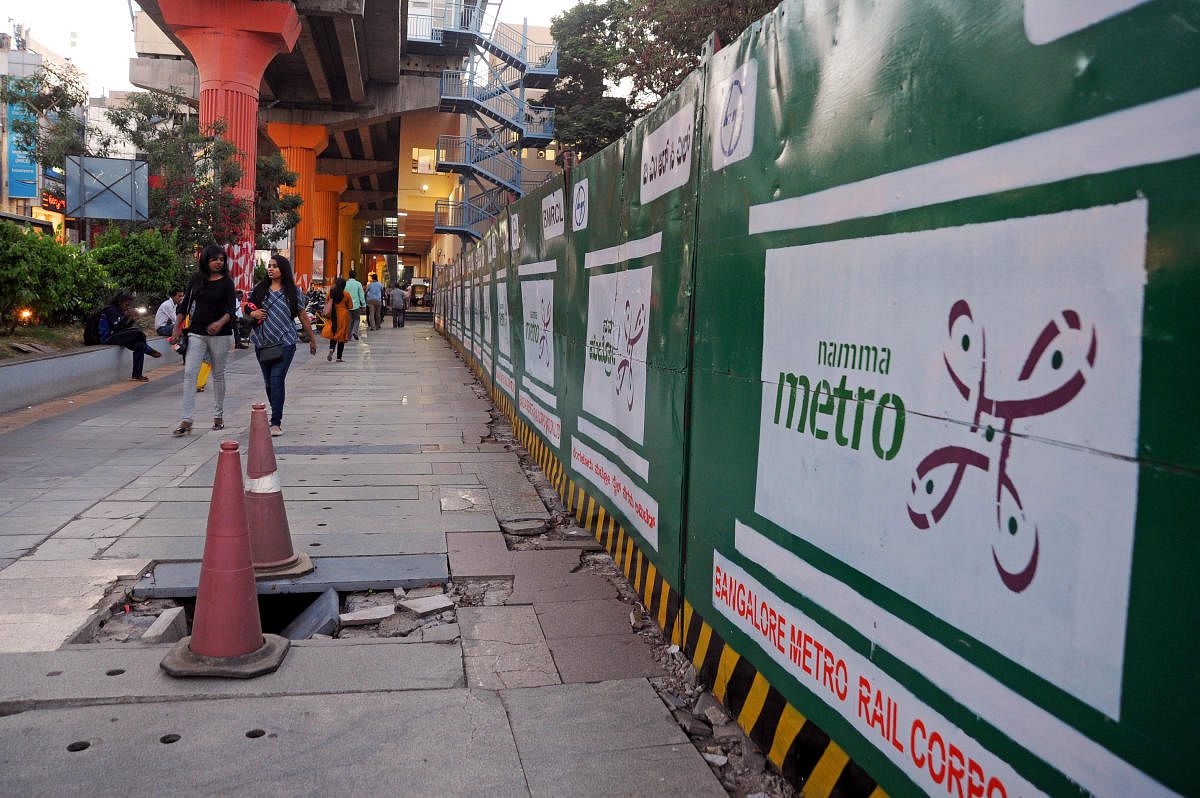 Metro to build service road from Jalahalli to Nagasandra