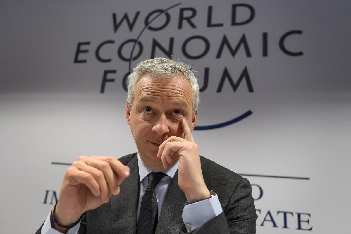 France uses Davos and World Economic Forum to pursue global 'digital tax' goal