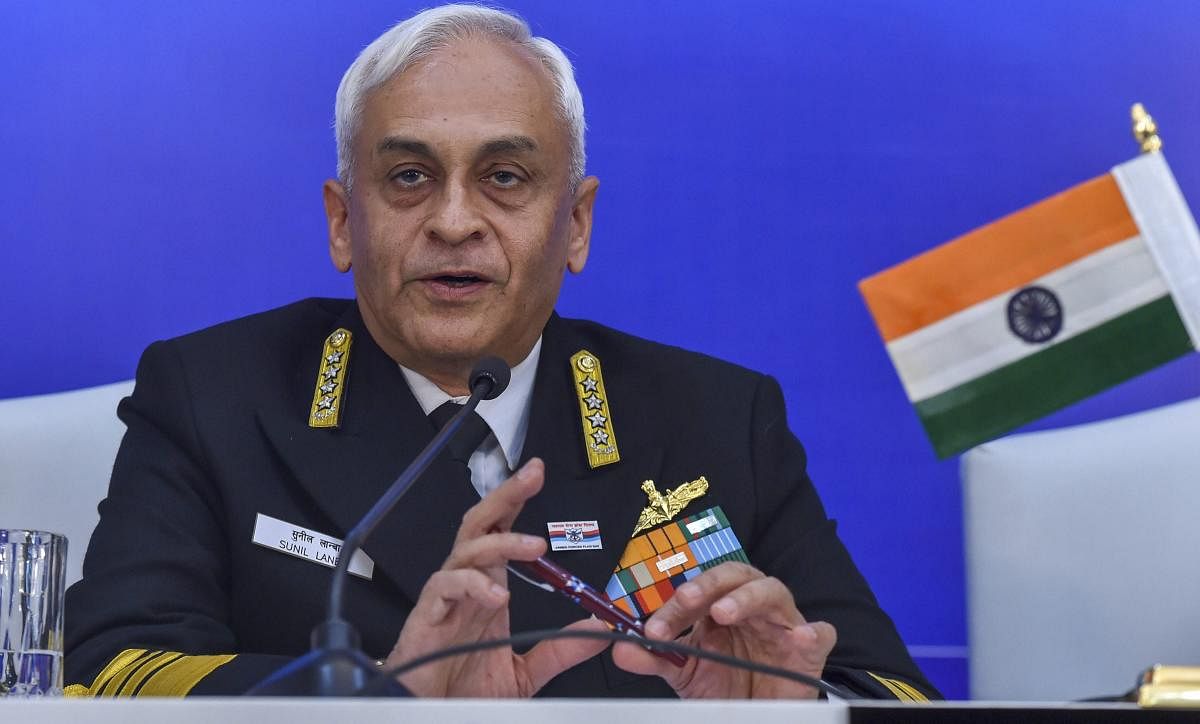 Navy Chief blames IAF for opposing theatre command
