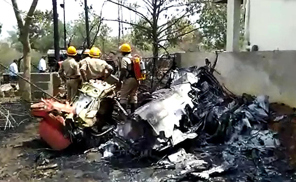 Pak shows Surya Kiran crash to prove downing Indian jet