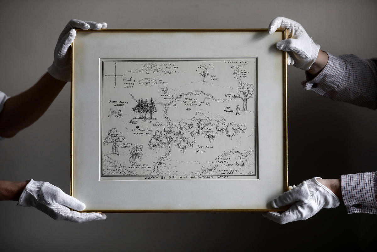 Winnie the Pooh map sells for record USD 570,000