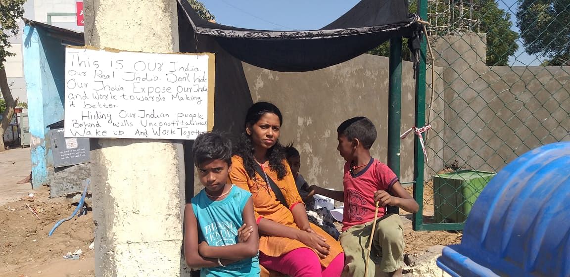 Gujarat: Activist who sat on hunger strike against construction of slum wall sent packing