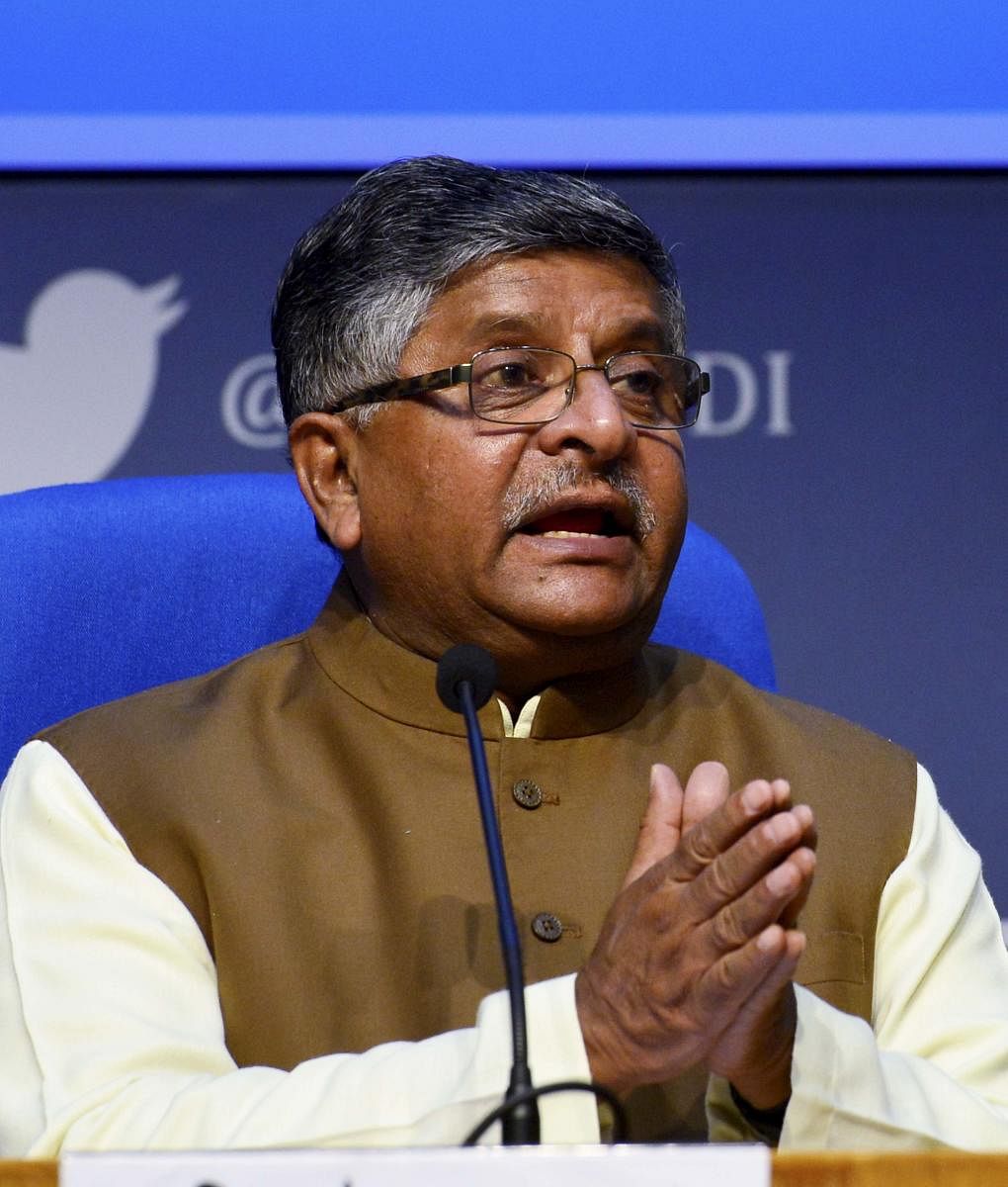 Big opportunity in electronics mfg beckons India, move swiftly to tap it: Ravi Shankar Prasad to States