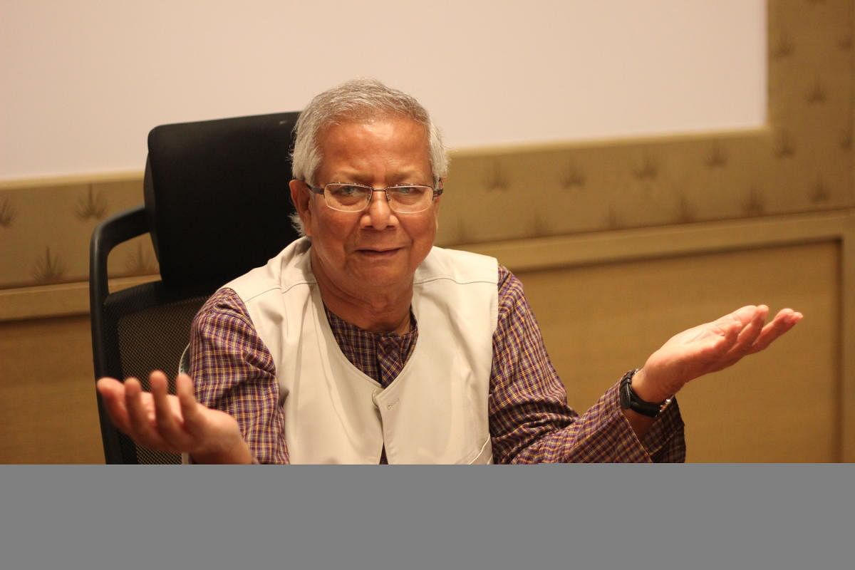 Tackle unemployment through social business: Yunus